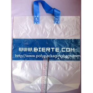Buy cheap Biodegradable Personalized Plastic Grocery Bags With Loop Handle product