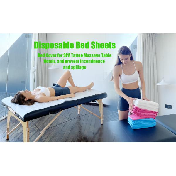 Disposable Bedsheet Nonwoven Bedsheet Cover Disposable PP Nonwoven Bed Sheet With Elastic Cover Band