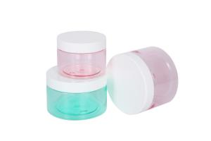 Buy cheap 100ml / 150ml / 200ml Cosmetic Cream Jars Skin Moisture With Lid product
