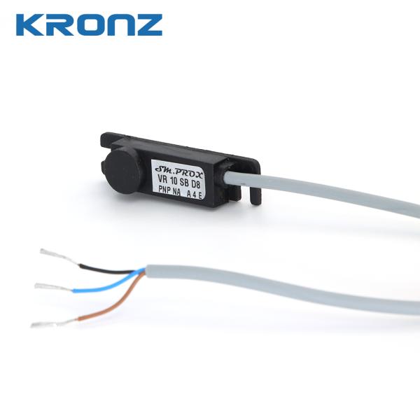 Inductive Sensor 2m PVC Cable Output 250mA Current Sensing 8mm PNP NO No Flush Mounting