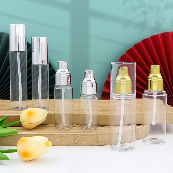Refillable Leak-proof Plastic Spray Bottles and Cosmetic Spray Bottles with Customizable Options