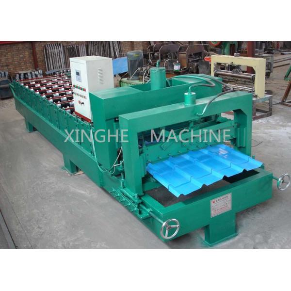Easy Operating Automatic Roll Forming Machines For 840mm Antique Glazed Tile