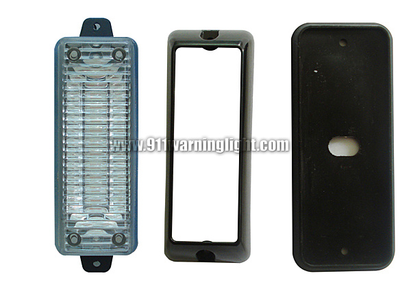 (VS-728) LED Grill light, 6 X 1W LEDs, 12VDC, Waterproof, 18 flash patterns