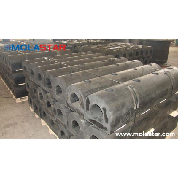 Molastar Dock Jetty Rubber Fender/D Type Rubber Fender/Semicircular Rubber Fender