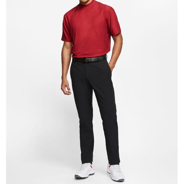 Quick Dry Fabric Short Sleeve T Shirt Men Golf Top Mock Neck
