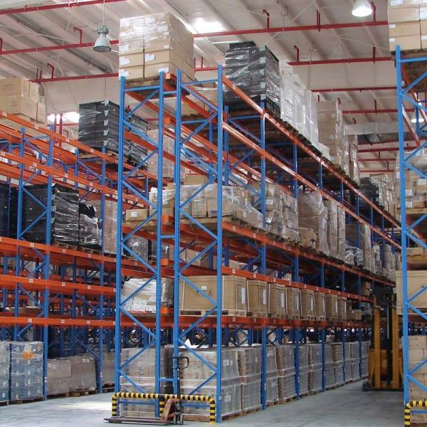 Powder Coated Warehouse Racking Systems with Adjustable Heights