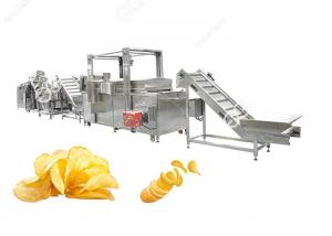 Buy cheap Tapioca Potato Chips Production Line Chips Making Machine 200KG / H 380V Voltage product