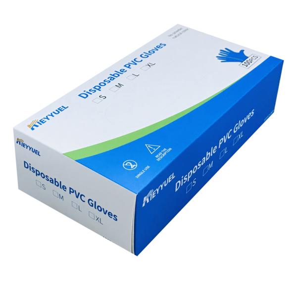 Waterproof XS/S/M/L/XL PVC Exam Gloves