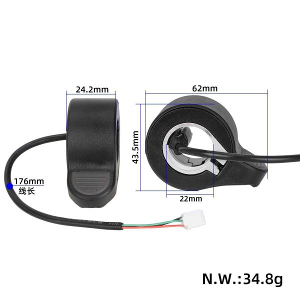Original MI4 Lite Accelerator Scooter Throttle For Xiao Mi 4 Lite Second Generation Electric Scooter Placement Parts