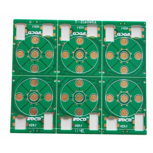 Red Oil 94V0 HDI PCB Printed Circuit Board Single Panel 1mm Thickness