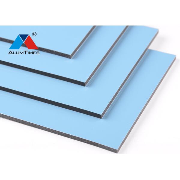 Nano Exterior Wall Cladding Panels PVDF Coated Type With Excellent Surface Smoothness