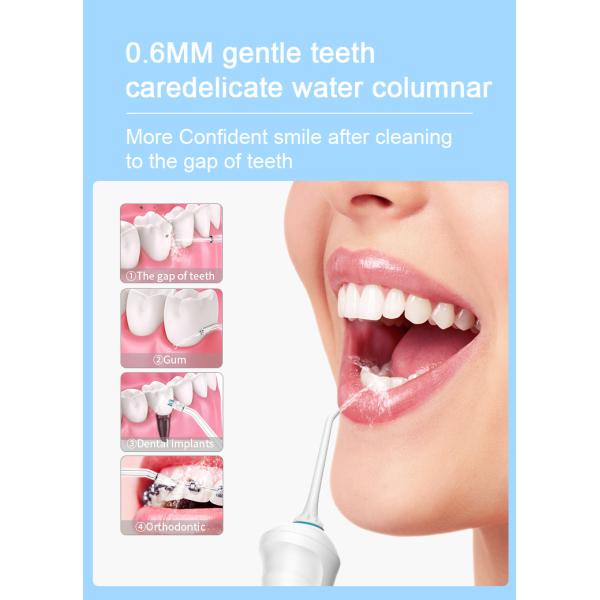 Family Hygiene Electric Water Flosser , 3 Modes 3 Tips Cordless Dental Oral Irrigator