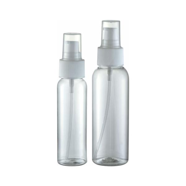 30ml 40ml PET Clear Plastic Perfume Spray Bottle Fine Mist Spray Bottle for Skin Care
