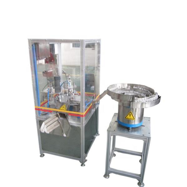 Shampoo Lotion Bottle Spray Automatic Production Line , Finger Press Flip Top Automated Assembly Lines