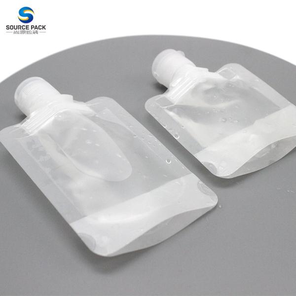 Customizable Spout Pouch Packaging for Cosmetics Lotion Shampoo Liquid
