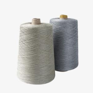 Buy cheap Dyed GOTS Organic Recycled Cotton Yarn 100% Cotton Ring Spun For Knitting product