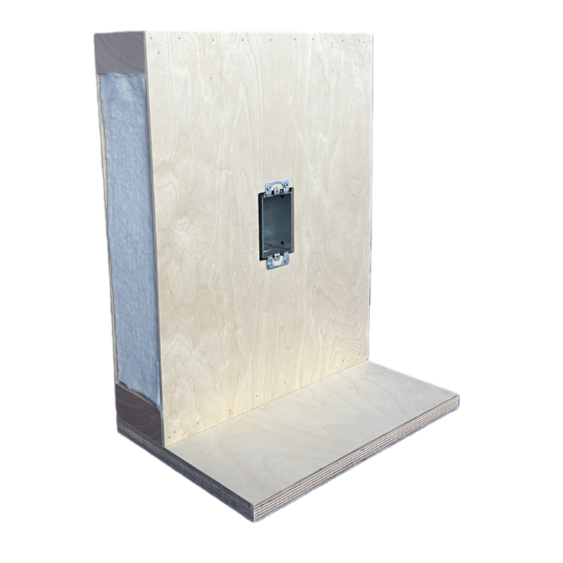 China UL498 Compliant UL Test Frame with Hardened Steel Pins for Secure Wall Mounting Plug Socket Tester on sale