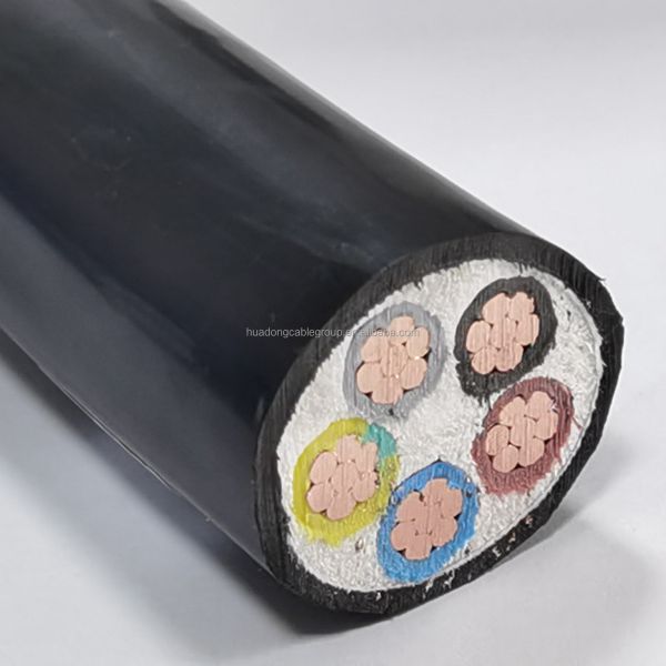 0.6/1kV Electrical XLPE Insulated Power Cable PVC Sheathed Power Cable For Power Distribution
