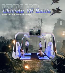 China 9D VR Shooting Simulator Oculus 4 Players Virtual Reality Game Machine on sale