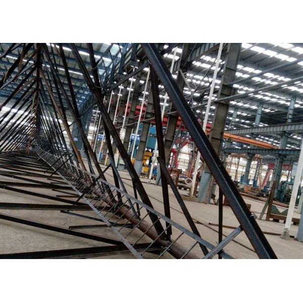 Self Supporting Outdoor Antenna Tower , 50 Meter Home Radio Tower 20 Elongation