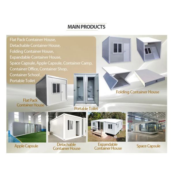 Australian Design High Durability Cost-effective Prefab Container House for Home and Office