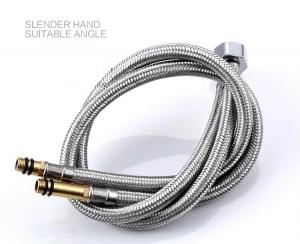 ZYD-B03 304 Stainless Steel Wire flexible braided Knitted hose for wash basins inlet hose/kitchen sinks