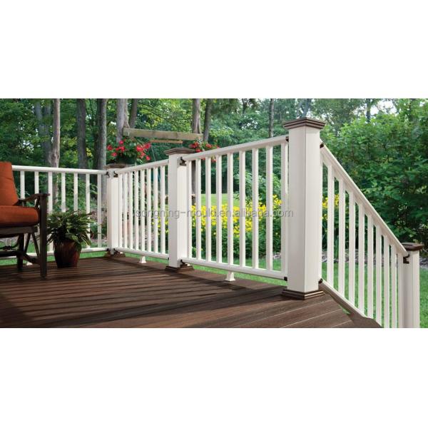 Customized PVC Co-extrusion Wood Pattern Plastic Lumber for Landscaping