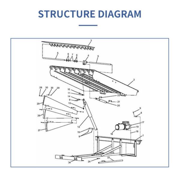 Yard 500mm Hydraulic Loading Dock Forklift 6000kg 10000kg Automatic 220V