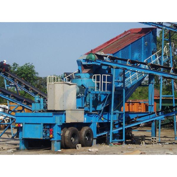 MP-VSI Series Mobile Crushing Plant For Construction Construction / Quarry