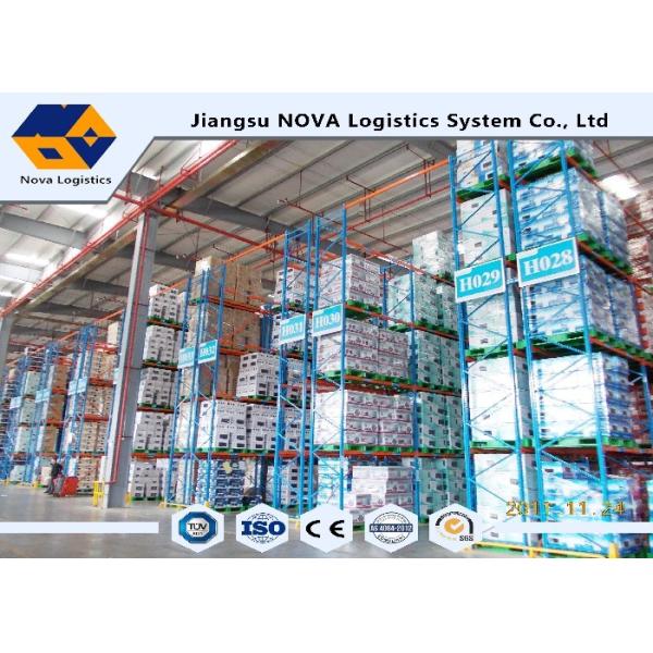 Galvanized Teardrop Pallet Rack Steel Q235