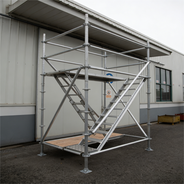 Corrosion Resistant Ring Lock Scaffold Modular Scaffold For Bridge And High Rise Work