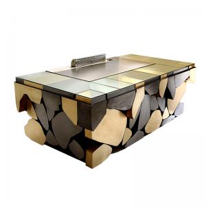 Buy cheap Rectangle Customized Hibachi Grill Table Exhaust Ventilation System product