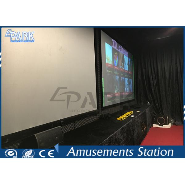 12D Cinema Virtual Reality Simulator Electronic / Hydraulic Platform