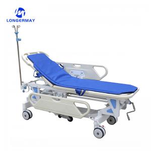 China Patient transportation stretcher trolley with height adjustable good price medical equipment on sale