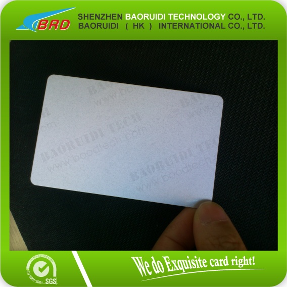 bank white pvc plastic cards