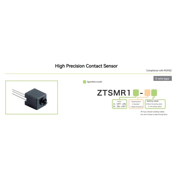 Makinopc ZTSMR1 Contact Sensor Automation Equipment Micro Mini Touch Limit Switch CNC Machine Tool Accessories