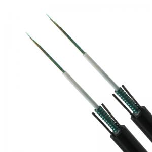 Buy cheap GYXTW Direct Burial Armored Cable , 12 Core Fiber Optic Cable product