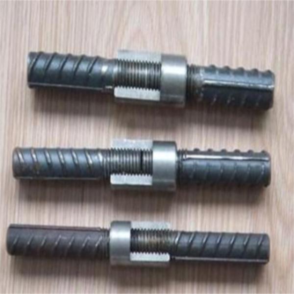 CNC Machining Parts Rebar Splicing Sleeves , Threaded Bar Coupler Energy Saving