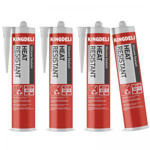 China General Purpose Neutral Heat Proof Silicone Sealant Weatherproof Grey Color on sale