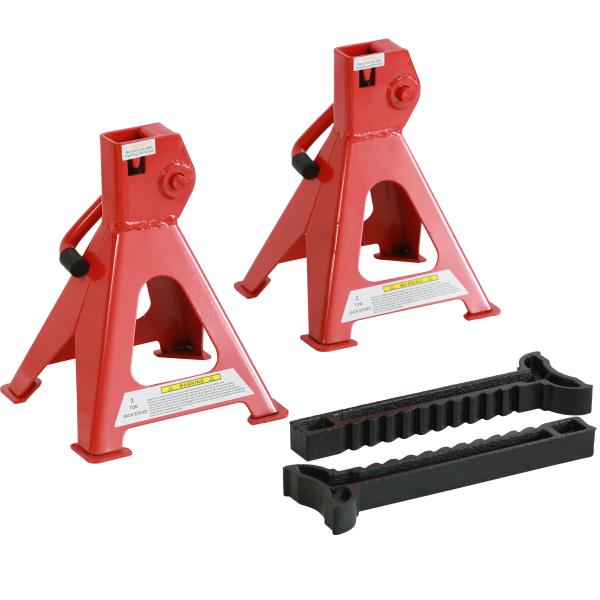 Adjustable 3t Automotive Screw Jack Stands Car Lift Safety Support Stands
