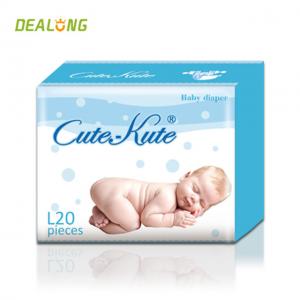 China Newborn Overnight Infant Baby Diapers Adjustable With SAP Paper Core Soft Cotton on sale