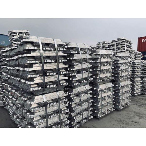 Aluminum Alloy Ingot ADC12 99.7% A7 Grade For Building