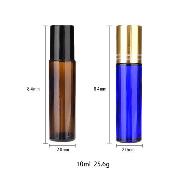 5ml Cosmetic Glass Bottles Glass Roll On Perfume Bottles