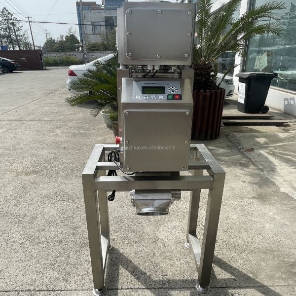 Free Fall Metal Detector Plastic Master Batch Granule Separator JZD-P16