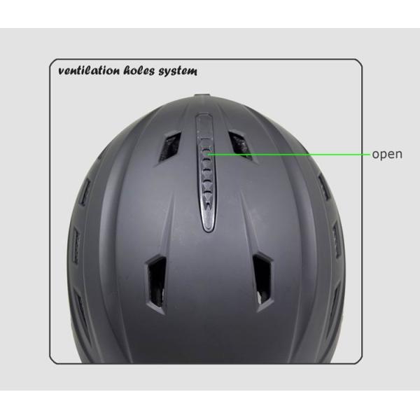 2016 ABS Snow Helmet With Visor SKI-12