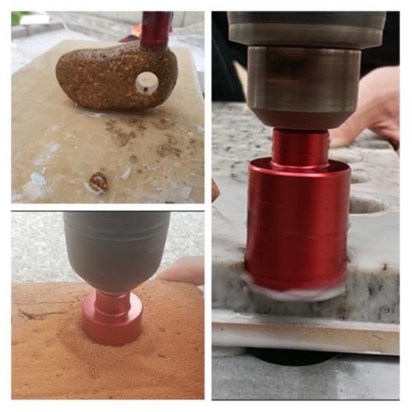 Smooth Drilling Brazed Diamond Core Bits Avoid Segments Loosing 6-45mm Diameter