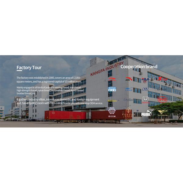 Ring Twisted 100% Sewing Long Yarn Bonded Nylon Thread Tex45 150D/3 Nylon Bond Thread