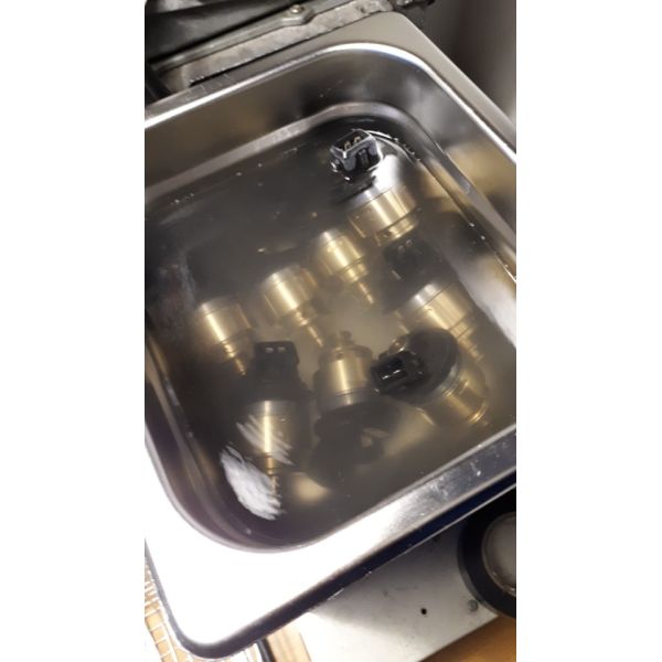 Mesh Basket Mechanical Ultrasonic Cleaner , Ultrasonic Fuel Injector Cleaning 20L