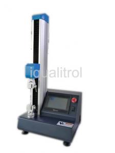 Buy cheap Max Capacity 100Kgf LCD Display Single Column Tensile Testing Machine with Stroke 600mm product