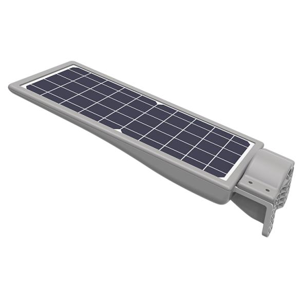 Energy Saving Integrated Solar Led Street Light Smart Control System Warm White 15w